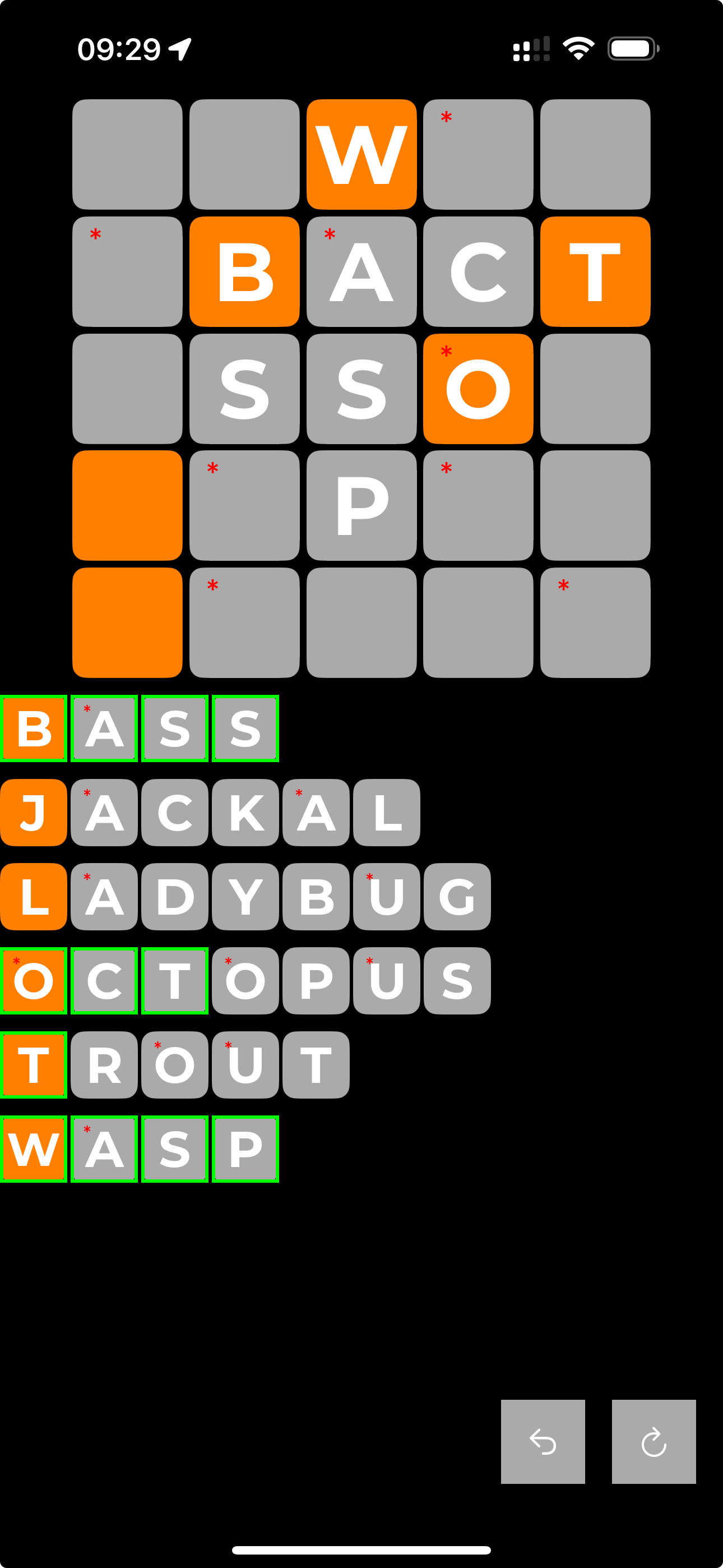 PathWords gameplay screenshot 1